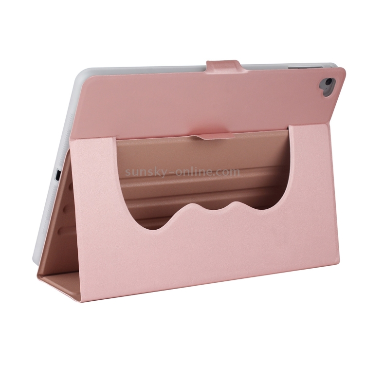 For iPad Air / iPad Air 2 / iPad Pro 9.7 / iPad 9.7 (2018) & iPad 9.7 (2017) Elasticity Leather Horizontal Flip Leather Case with Holder & Sleep / Wake-up Function(Rose Gold) For iPad Air / iPad Air 2 / iPad Pro 9.7 / iPad 9.7 (2018) & iPad 9.7 (2017) Elasticity Leather Horizontal Flip Leather Case with Holder & Sleep / Wake-up Function(Rose Gold)