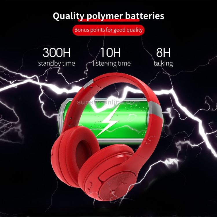 ZEALOT B36 Folding Headband Bluetooth Stereo Music Headset (Red) ZEALOT B36 Folding Headband Bluetooth Stereo Music Headset (Red)