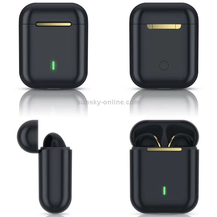 J18 Bluetooth 5.0 TWS Wireless Binaural Bluetooth Earphone with Charging Box(Black) J18 Bluetooth 5.0 TWS Wireless Binaural Bluetooth Earphone with Charging Box(Black)