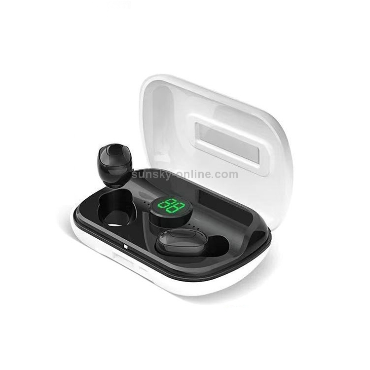 X10 TWS Digital Display Bluetooth 5.0 Wireless Headset with Charging Box(White) X10 TWS Digital Display Bluetooth 5.0 Wireless Headset with Charging Box(White)