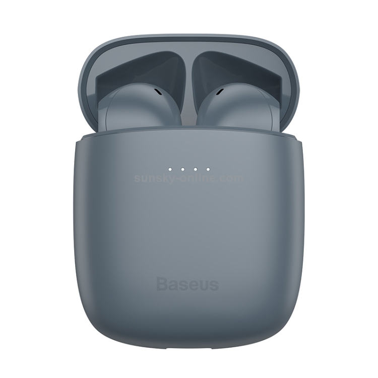 Baseus NGW04P-0G TWS IP54 Waterproof Bluetooth 5.0 Touch Bluetooth Earphone with Charging Box, Support Call & Voice Assistant & QI Wireless Charging(Grey) Baseus NGW04P-0G TWS IP54 Waterproof Bluetooth 5.0 Touch Bluetooth Earphone with Charging Box, Support Call & Voice Assistant & QI Wireless Charging(Grey)