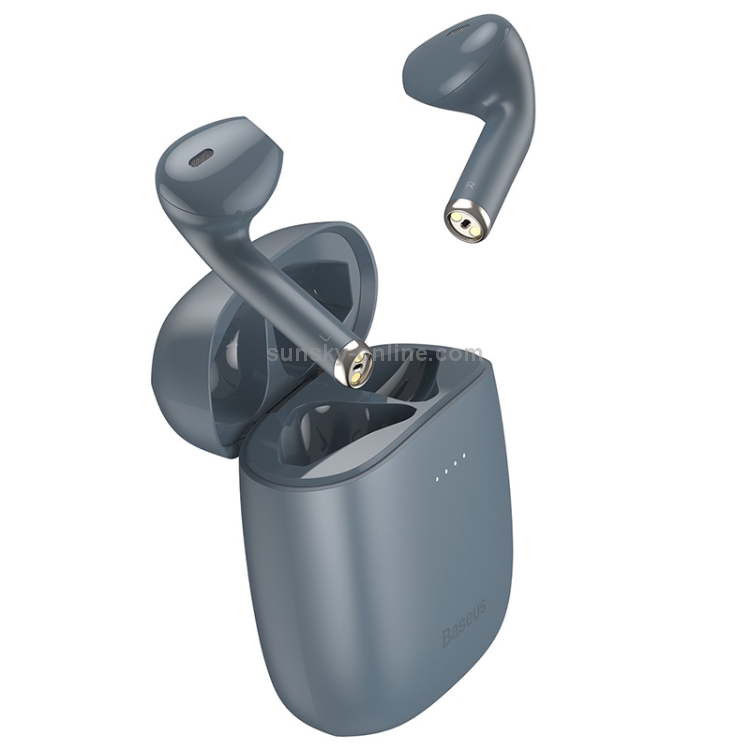 Baseus NGW04P-0G TWS IP54 Waterproof Bluetooth 5.0 Touch Bluetooth Earphone with Charging Box, Support Call & Voice Assistant & QI Wireless Charging(Grey) Baseus NGW04P-0G TWS IP54 Waterproof Bluetooth 5.0 Touch Bluetooth Earphone with Charging Box, Support Call & Voice Assistant & QI Wireless Charging(Grey)