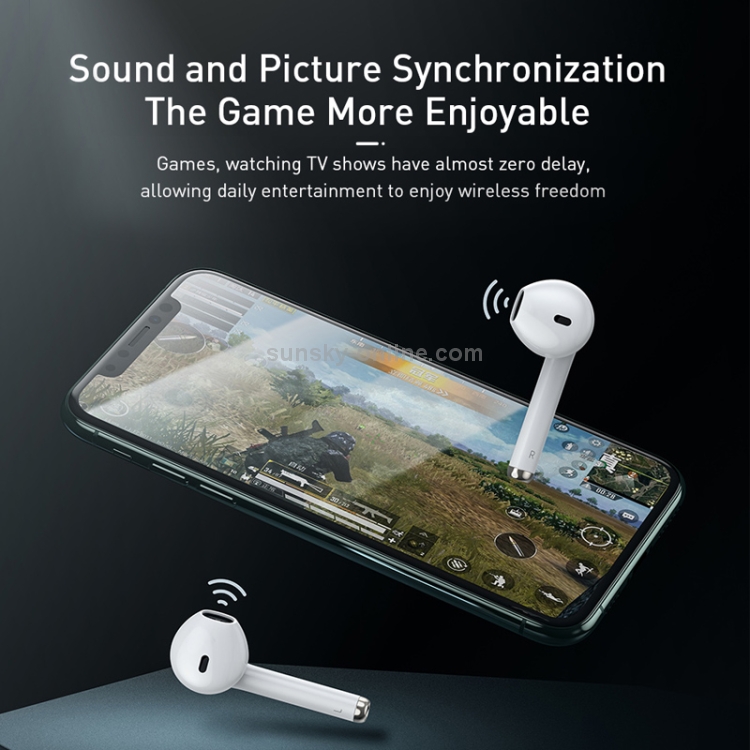 Baseus NGW04P-0G TWS IP54 Waterproof Bluetooth 5.0 Touch Bluetooth Earphone with Charging Box, Support Call & Voice Assistant & QI Wireless Charging(Grey) Baseus NGW04P-0G TWS IP54 Waterproof Bluetooth 5.0 Touch Bluetooth Earphone with Charging Box, Support Call & Voice Assistant & QI Wireless Charging(Grey)