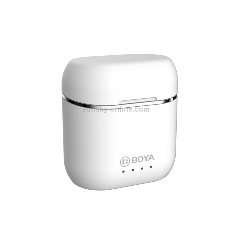 BOYA BY-AP4 True Wireless In-ear Stereo Headphones Bluetooth 5.0 Earphones (White)
