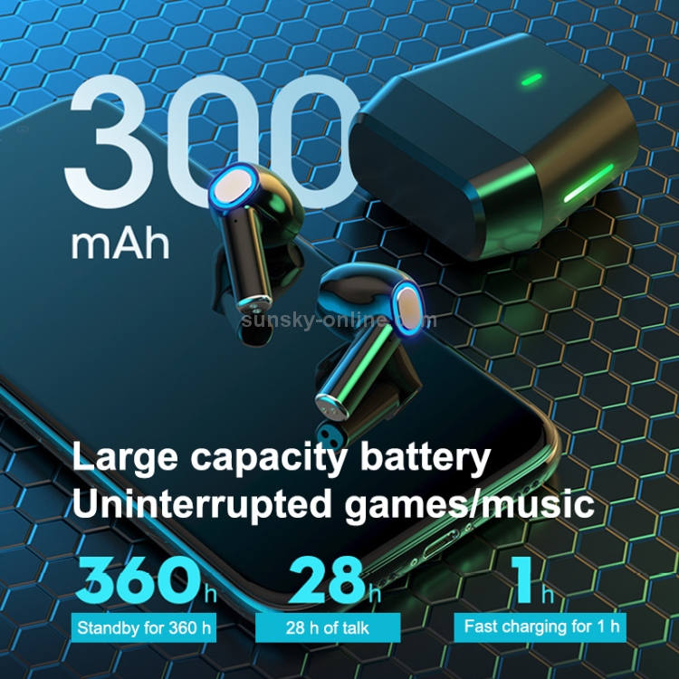 L35 TWS Smart Noise Reduction Semi-in-ear Bluetooth Gaming Earphone with Charging Case, Support Touch & HD Call L35 TWS Smart Noise Reduction Semi-in-ear Bluetooth Gaming Earphone with Charging Case, Support Touch & HD Call