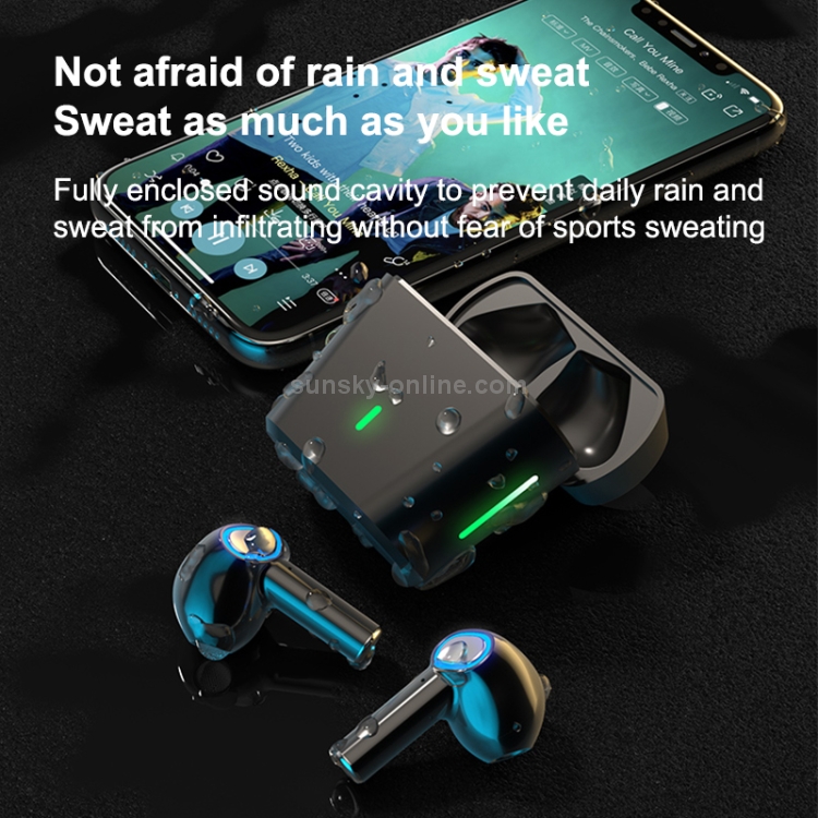 L35 TWS Smart Noise Reduction Semi-in-ear Bluetooth Gaming Earphone with Charging Case, Support Touch & HD Call L35 TWS Smart Noise Reduction Semi-in-ear Bluetooth Gaming Earphone with Charging Case, Support Touch & HD Call