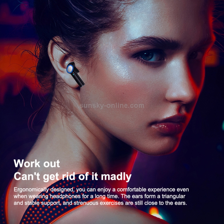 L35 TWS Smart Noise Reduction Semi-in-ear Bluetooth Gaming Earphone with Charging Case, Support Touch & HD Call L35 TWS Smart Noise Reduction Semi-in-ear Bluetooth Gaming Earphone with Charging Case, Support Touch & HD Call
