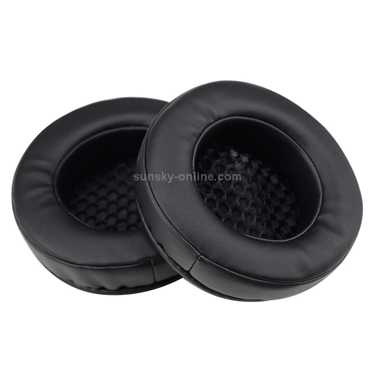 2 PCS For XIBERIA V2 / V5 / X10 / X12 Thicken Headphone Cushion Sponge Cover Earmuffs Replacement Earpads(Black) 2 PCS For XIBERIA V2 / V5 / X10 / X12 Thicken Headphone Cushion Sponge Cover Earmuffs Replacement Earpads(Black)