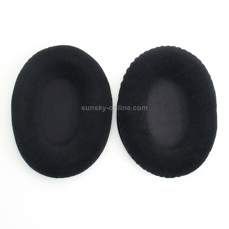 2 PCS For Kingston KHX-HSCP / HyperX Cloud II Headphone Cushion Flannel Black Net Sponge Cover Earmuffs Replacement Earpads 2 PCS For Kingston KHX-HSCP / HyperX Cloud II Headphone Cushion Flannel Black Net Sponge Cover Earmuffs Replacement Earpads