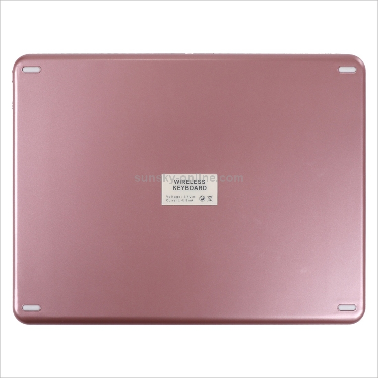 K766 For iPad 10.2/iPad Air 3 10.5/iPad Pro 10.5 360-degree Rotating Seven-color Backlit Bluetooth Keyboard Leather Tablet Case (Rose Gold) K766 For iPad 10.2/iPad Air 3 10.5/iPad Pro 10.5 360-degree Rotating Seven-color Backlit Bluetooth Keyboard Leather Tablet Case (Rose Gold)
