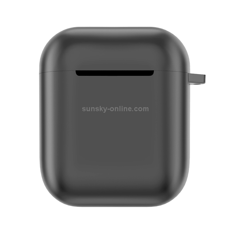 Electroplated TPU Earphones Shockproof Protective Case for Apple AirPods 1 / 2(Black) Electroplated TPU Earphones Shockproof Protective Case for Apple AirPods 1 / 2(Black)