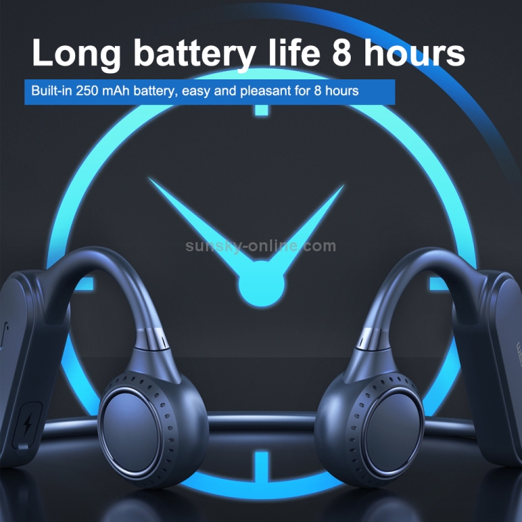 WK V32 Bone Conduction Bluetooth 5.0 Earphone No In-ear Sports Waterproof Earphone(Blue) WK V32 Bone Conduction Bluetooth 5.0 Earphone No In-ear Sports Waterproof Earphone(Blue)