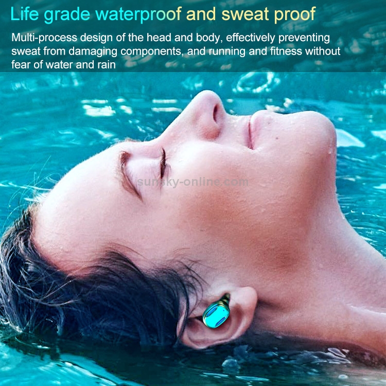 A22 English Version Pull-out Digital Display Bluetooth Earphone with Magnetic Charging Box, Support Touch Light & Power Bank (Blue) A22 English Version Pull-out Digital Display Bluetooth Earphone with Magnetic Charging Box, Support Touch Light & Power Bank (Blue)
