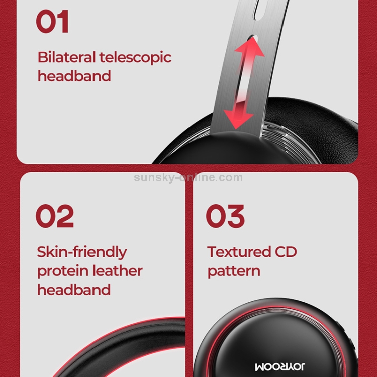 JOYROOM JR-HL1 Bluetooth 5.0 Fashion Design Bluetooth Headphone (Black) JOYROOM JR-HL1 Bluetooth 5.0 Fashion Design Bluetooth Headphone (Black)