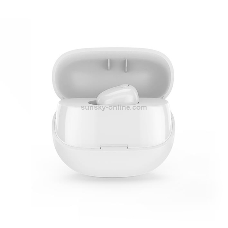 BTH-IP8 Mini Single In-Ear Wireless Bluetooth Headset V5.0 with Charging Case(White) BTH-IP8 Mini Single In-Ear Wireless Bluetooth Headset V5.0 with Charging Case(White)