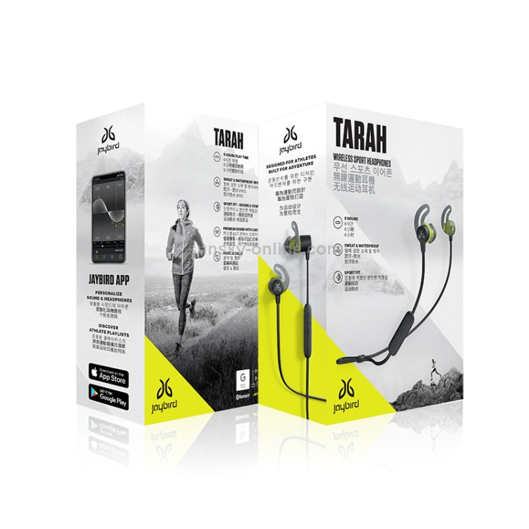 Logitech Jaybird TARAH IPX7 Waterproof and Sweatproof Wireless Bluetooth Sport Earphone(Grey) Logitech Jaybird TARAH IPX7 Waterproof and Sweatproof Wireless Bluetooth Sport Earphone(Grey)