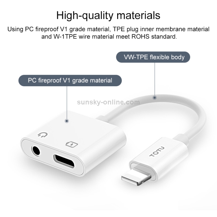 TOTUDESIGN EAUC-19 Glory Series 8 Pin to Dual 8 Pin Audio Converter Adapter TOTUDESIGN EAUC-19 Glory Series 8 Pin to Dual 8 Pin Audio Converter Adapter