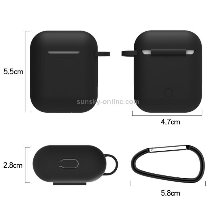 7 PCS Wireless Earphones Shockproof Silicone Protective Case for Apple AirPods 1 / 2(White + Green) 7 PCS Wireless Earphones Shockproof Silicone Protective Case for Apple AirPods 1 / 2(White + Green)