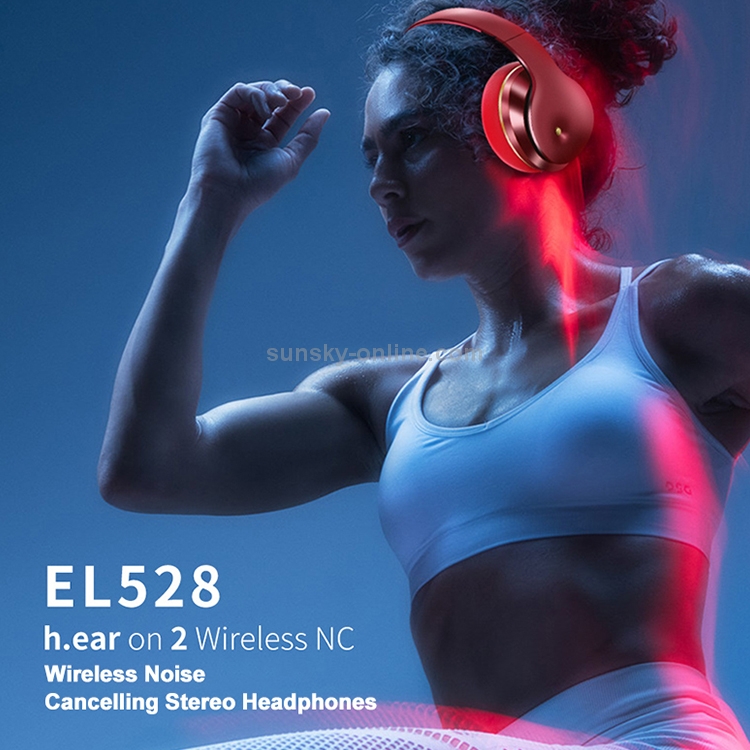 Noise Cancelling EL528 Foldable ANC Active Noise Cancelling Touch Bluetooth Headset, Supports Calling(Black) Noise Cancelling EL528 Foldable ANC Active Noise Cancelling Touch Bluetooth Headset, Supports Calling(Black)