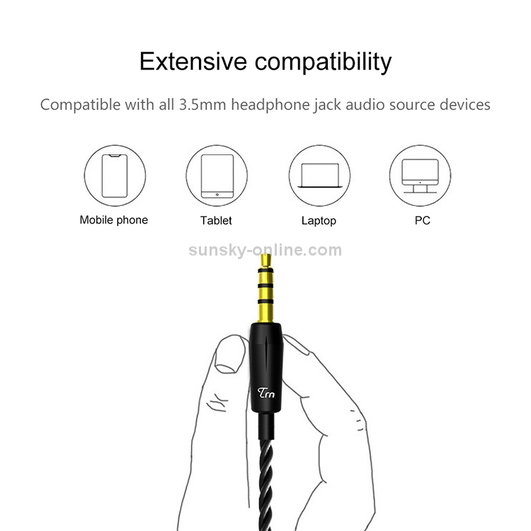 TRN V10 HiFi Monitoring Earphone 2Pin Detachable Cable Earphone, without Mic(White) TRN V10 HiFi Monitoring Earphone 2Pin Detachable Cable Earphone, without Mic(White)