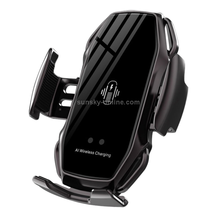 A5 10W Car Infrared Wireless Mobile Auto-sensing Phone Charger Holder, Interface:USB-C / Type-C(Tarnish) A5 10W Car Infrared Wireless Mobile Auto-sensing Phone Charger Holder, Interface:USB-C / Type-C(Tarnish)