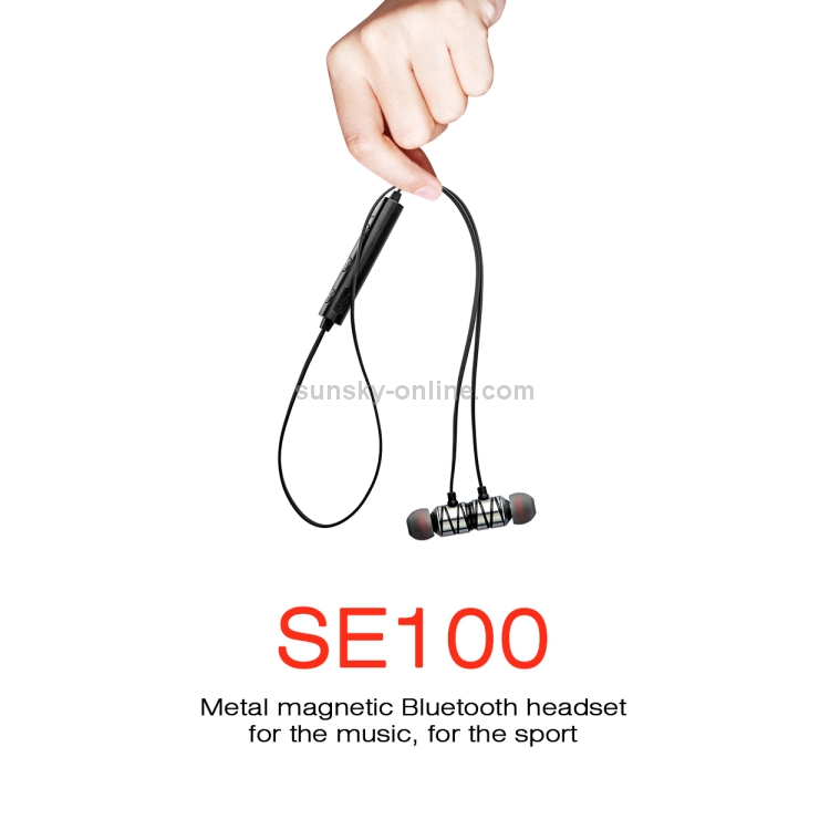 Cagabi SE100 Sports Waterproof Magnetic Earbuds Wireless Bluetooth V4.2 Stereo Headset with Mic(Silver) Cagabi SE100 Sports Waterproof Magnetic Earbuds Wireless Bluetooth V4.2 Stereo Headset with Mic(Silver)