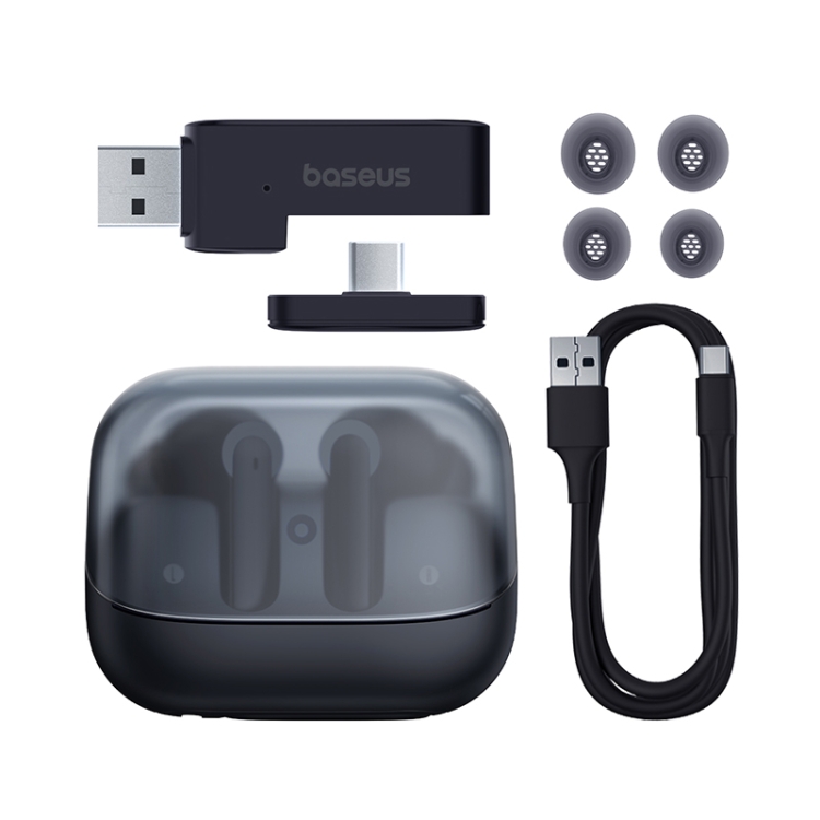 Baseus AeQur Series G10 TWS True Wireless Bluetooth Earphone (Black) Baseus AeQur Series G10 TWS True Wireless Bluetooth Earphone (Black)