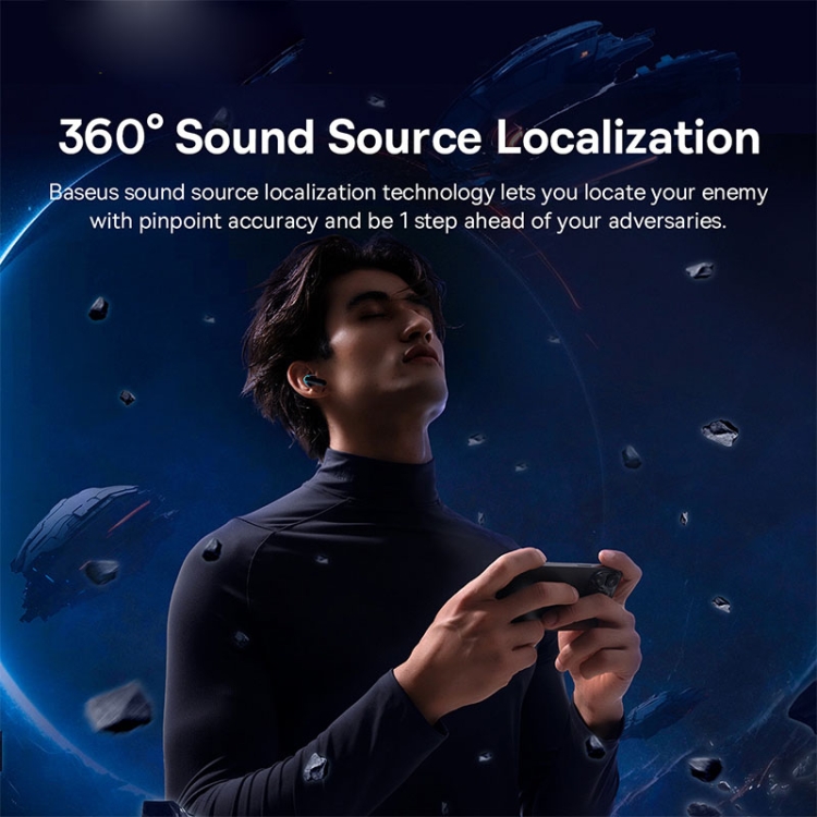 Baseus AeQur Series G10 TWS True Wireless Bluetooth Earphone (Black) Baseus AeQur Series G10 TWS True Wireless Bluetooth Earphone (Black)