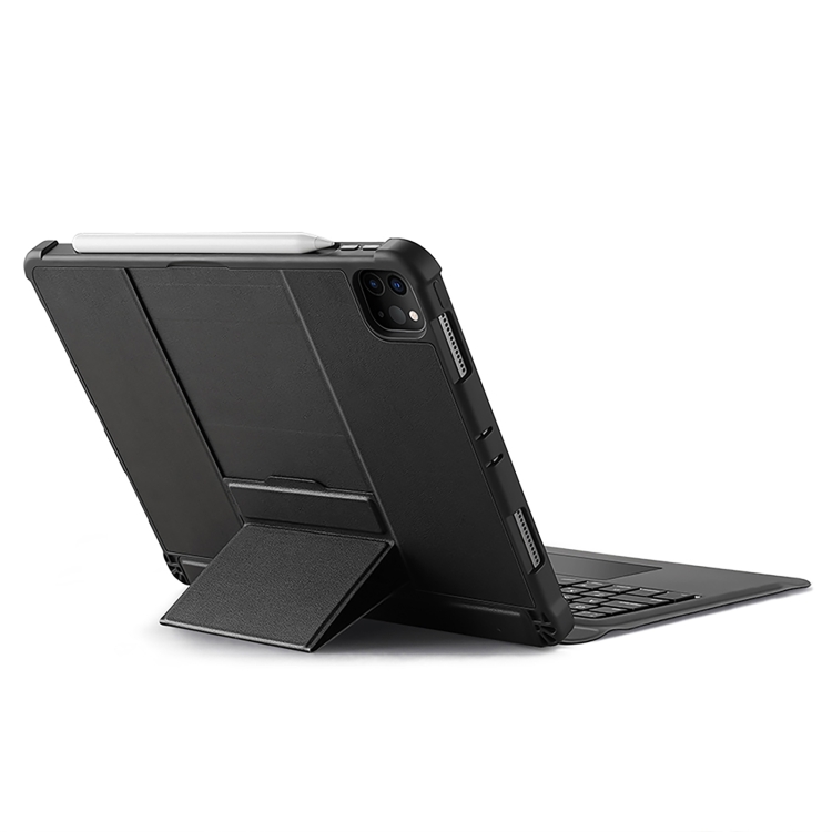 DUX DUCIS For iPad Air 4&5 / iPad Pro 11 2018/2020/2021/2022 SK Series Detachable Touch Bluetooth Keyboard PU Leather + Silicone Tablet Case with Smart Sleep & Wake-up / Pen Slot / Bracket(Black) DUX DUCIS For iPad Air 4&5 / iPad Pro 11 2018/2020/2021/2022 SK Series Detachable Touch Bluetooth Keyboard PU Leather + Silicone Tablet Case with Smart Sleep & Wake-up / Pen Slot / Bracket(Black)