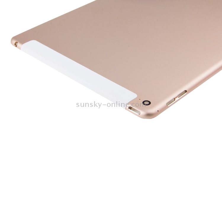 Tapa de la carcasa trasera de la batería para iPad Air 2 / iPad 6 (versión 3G) (dorado) - 4