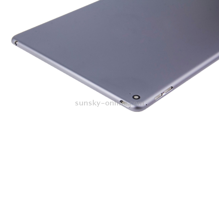 Tapa de la carcasa trasera de la batería para iPad Air 2 / iPad 6 (versión WiFi) (gris) - 4