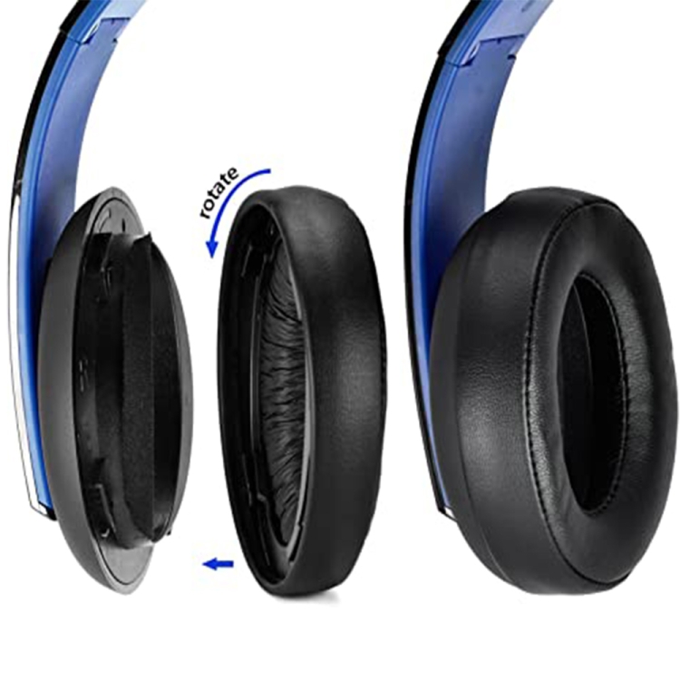 2pcs Soft Earmuff Headphone Jacket for Sony PS4 Gold Wireless Stereo Headset(White) 2pcs Soft Earmuff Headphone Jacket for Sony PS4 Gold Wireless Stereo Headset(White)