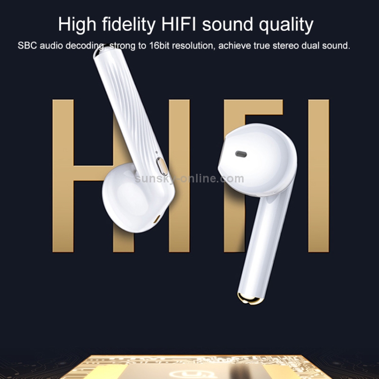 USAMS USAMS-SY02 Bluetooth 5.0 Mini TWS Binaural Wireless Bluetooth Earphone (White) USAMS USAMS-SY02 Bluetooth 5.0 Mini TWS Binaural Wireless Bluetooth Earphone (White)