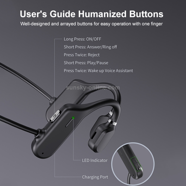 awei A889BL Air Conduction Sports Bluetooth 5.0 Wireless Headset awei A889BL Air Conduction Sports Bluetooth 5.0 Wireless Headset