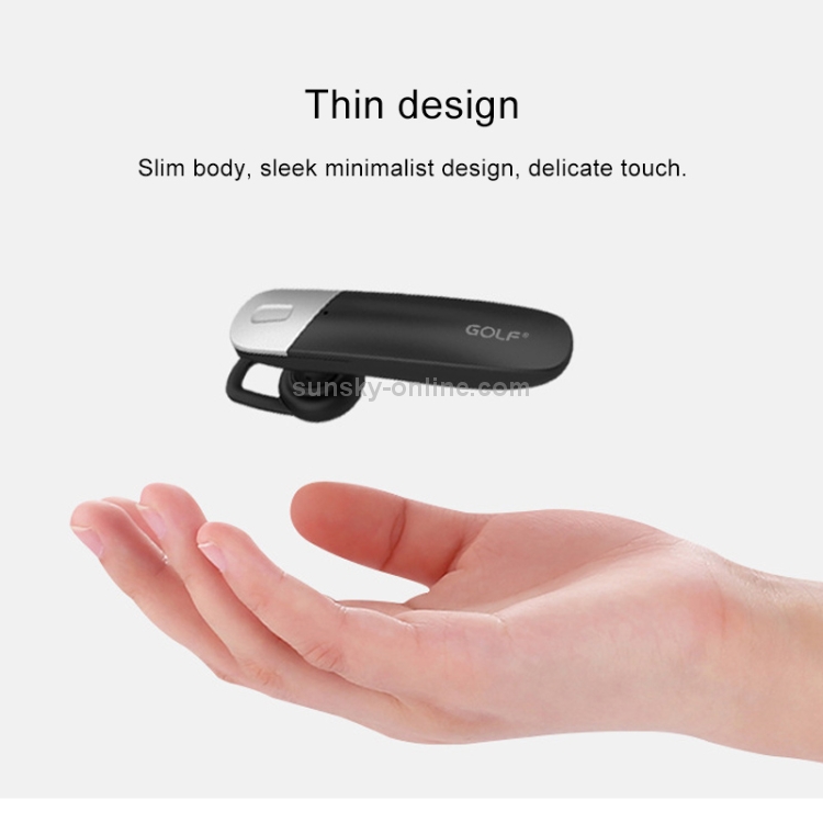 GOLF B7 Bluetooth 4.1 Fashion Business Style Wireless Bluetooth Earphone (White) GOLF B7 Bluetooth 4.1 Fashion Business Style Wireless Bluetooth Earphone (White)