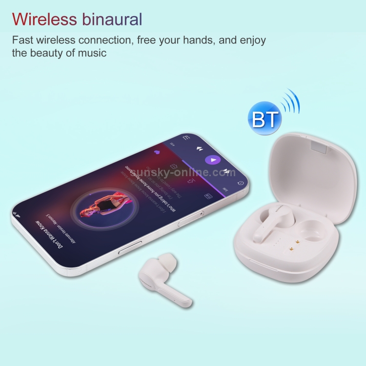 HOPESTAR S11 Bluetooth 5.0 True Wireless Bluetooth Earphone (White) HOPESTAR S11 Bluetooth 5.0 True Wireless Bluetooth Earphone (White)