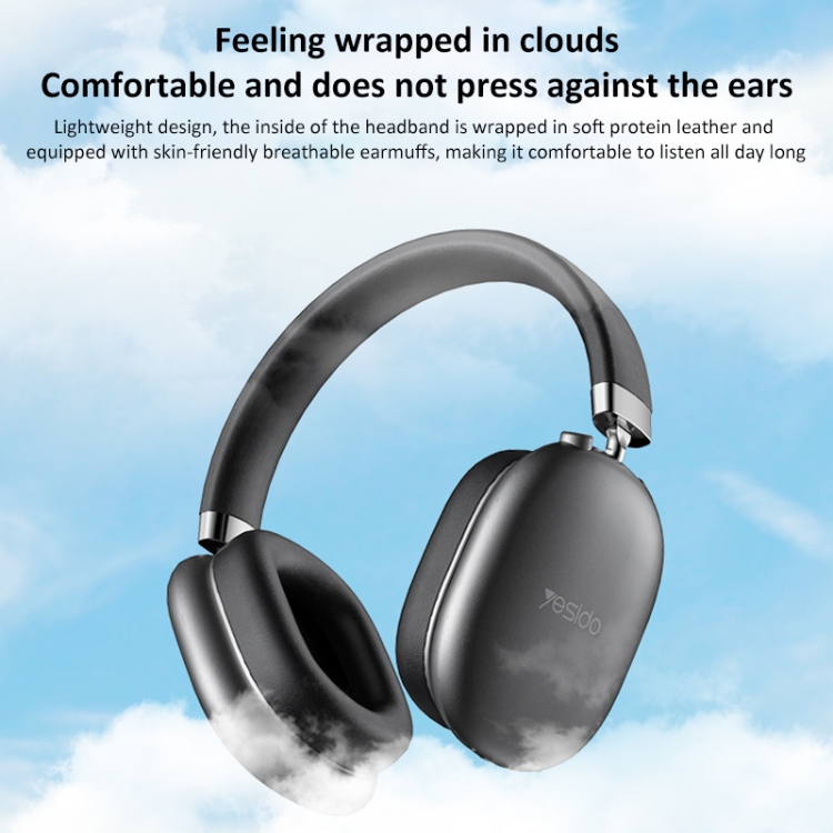 Best Wind Cancelling Bluetooth Headset Yesido EP05 Over-Ear Noise Reduction Bluetooth Headset