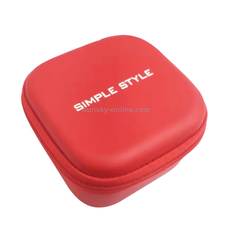 For Beats Powerbeats Pro Bluetooth Earphone Protective Case Dust-proof Waterproof Storage Box(Red) For Beats Powerbeats Pro Bluetooth Earphone Protective Case Dust-proof Waterproof Storage Box(Red)