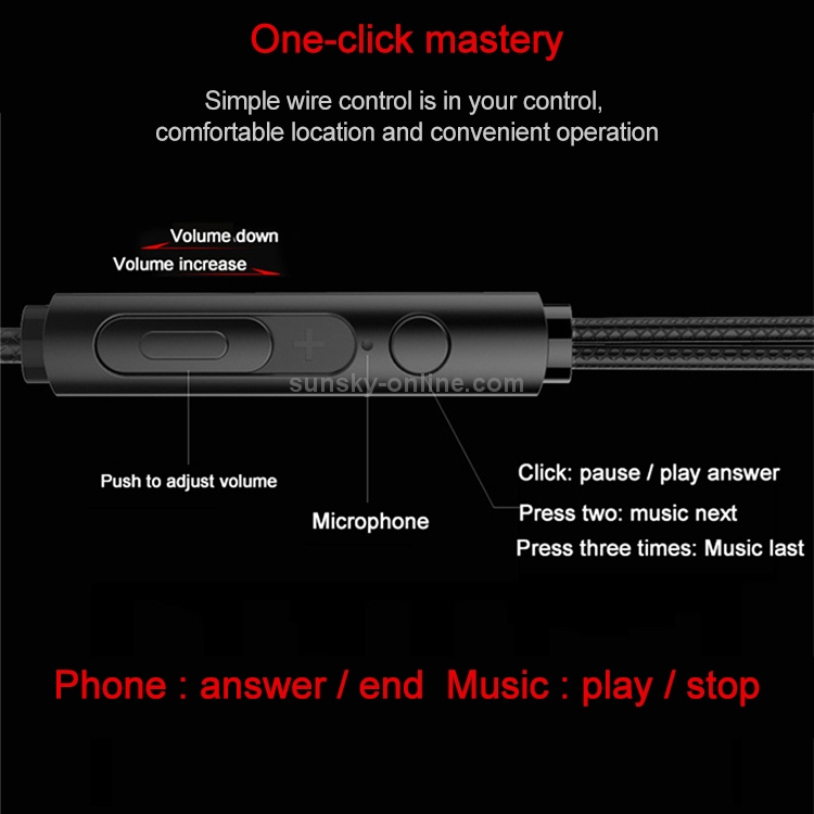 G12 1.2m Wired In Ear 3.5mm Interface Stereo Wire-Controlled + Detachable HIFI Earphones Video Game Mobile Game Headset With Mic(Red) G12 1.2m Wired In Ear 3.5mm Interface Stereo Wire-Controlled + Detachable HIFI Earphones Video Game Mobile Game Headset With Mic(Red)