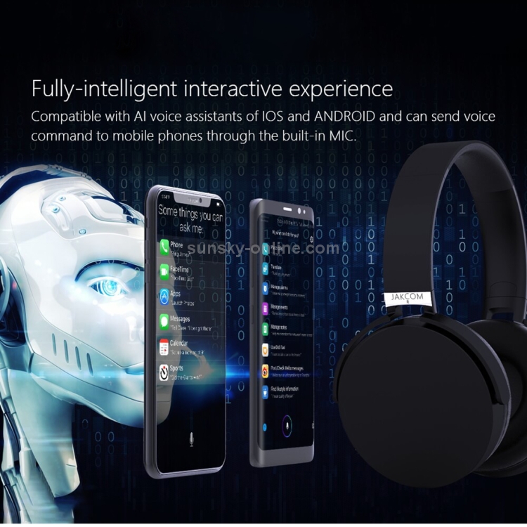 JAKCOM BH2 Wireless Headphones Smart Bluetooth V4.1 Headset with Microphone JAKCOM BH2 Wireless Headphones Smart Bluetooth V4.1 Headset with Microphone