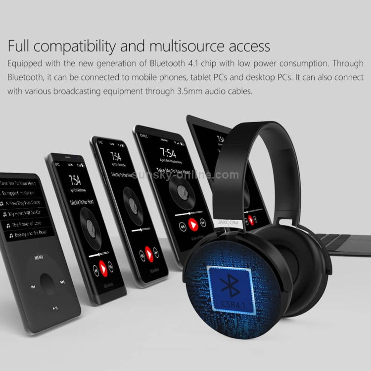 JAKCOM BH2 Wireless Headphones Smart Bluetooth V4.1 Headset with Microphone JAKCOM BH2 Wireless Headphones Smart Bluetooth V4.1 Headset with Microphone