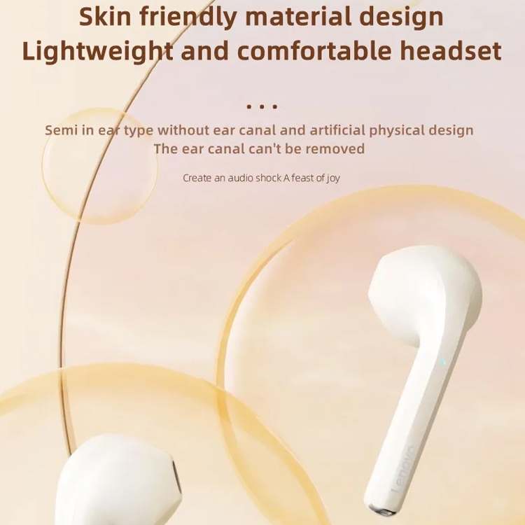 Lenovo LP50 Bluetooth 5.3 TWS True Wireless Bluetooth Earphone (White) Lenovo LP50 Bluetooth 5.3 TWS True Wireless Bluetooth Earphone (White)