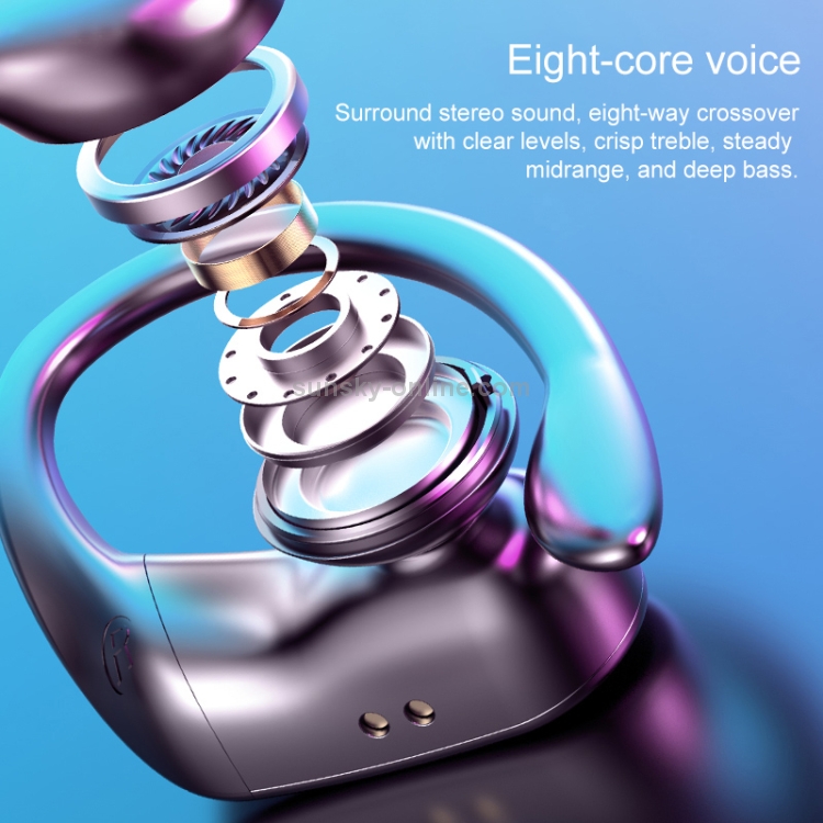 Galante B10 Bluetooth 5.0 Stereo Ear-mounted Bluetooth Earphone with Magnetic Charging Case & Digital Display, Support Call & Memory Connection Galante B10 Bluetooth 5.0 Stereo Ear-mounted Bluetooth Earphone with Magnetic Charging Case & Digital Display, Support Call & Memory Connection