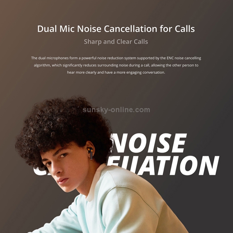 [HK Warehouse] Realme Buds Air Pro Bluetooth 5.0 IPX4 Waterproof Noise Cancelling TWS True Wireless Stereo Earphone(White)