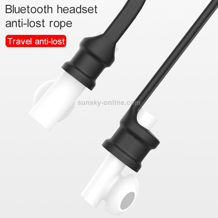For Xiaomi Air Earphone Silicone Lanyard Anti-lost Rope(White) For Xiaomi Air Earphone Silicone Lanyard Anti-lost Rope(White)