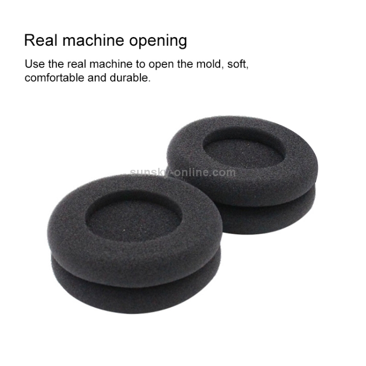2 PCS For KOSS PP / SP Sewing Version Protein Leather Cover Headphone Protective Cover Earmuffs 2 PCS For KOSS PP / SP Sewing Version Protein Leather Cover Headphone Protective Cover Earmuffs