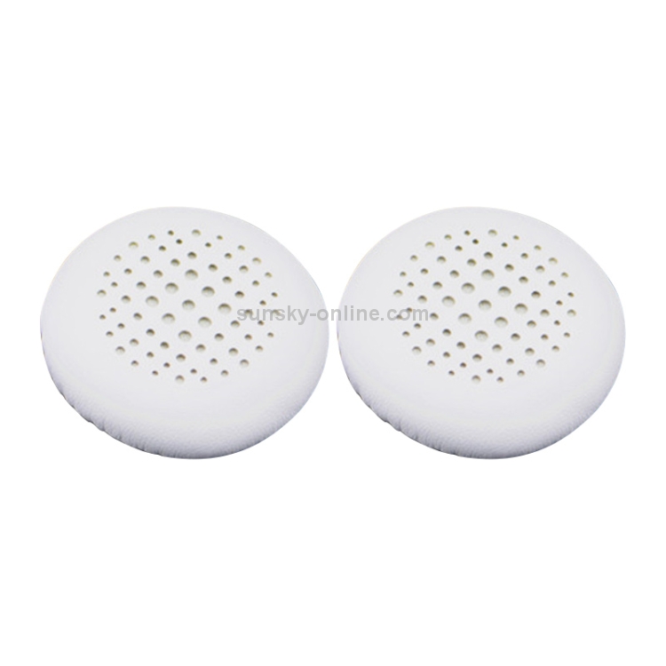 2 PCS For Logitech UE3000 / UE3100 / UE3500 Headphone Protective Cover Soft Sponge Earmuffs (White)