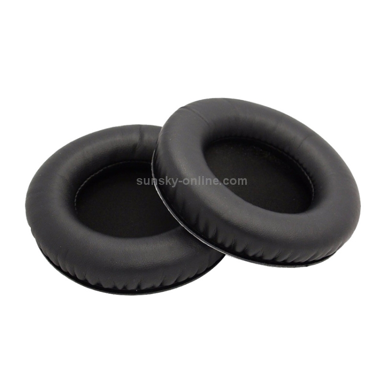 2 PCS For Steelseries Siberia V2 / V1 Frost Blue Black Protein Leather Cover Headphone Protective Cover Earmuffs 2 PCS For Steelseries Siberia V2 / V1 Frost Blue Black Protein Leather Cover Headphone Protective Cover Earmuffs