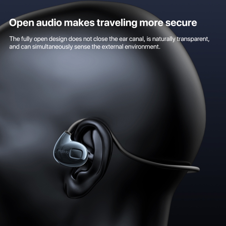 Yesido YSP11 Air Conduction Bluetooth 5.3 Wireless Neckband Earphone Yesido YSP11 Air Conduction Bluetooth 5.3 Wireless Neckband Earphone