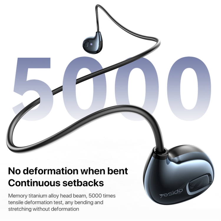 Yesido YSP11 Air Conduction Bluetooth 5.3 Wireless Neckband Earphone Yesido YSP11 Air Conduction Bluetooth 5.3 Wireless Neckband Earphone